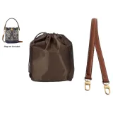 [2 Pcs Set]Mini Liner+Brown Underarm Shoulder Strap 60cm