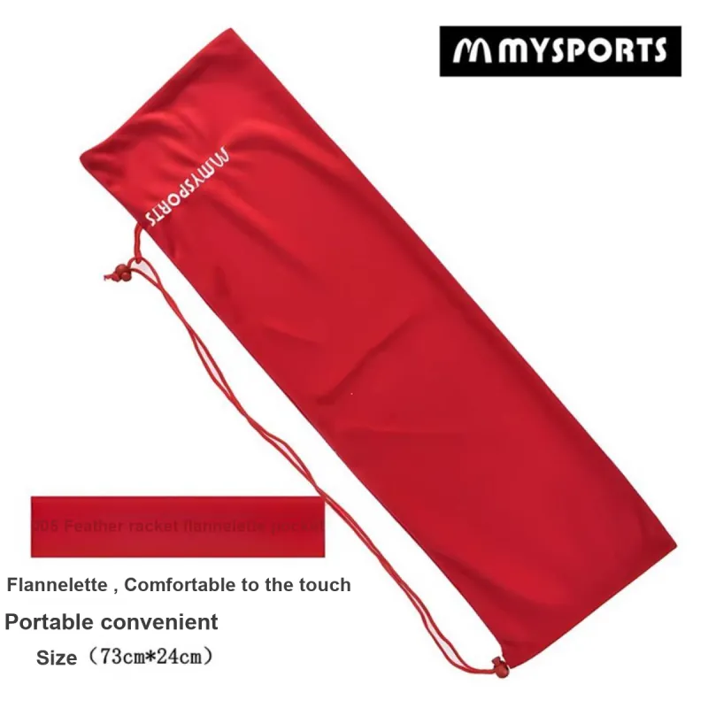 Mysports Badminton Racket Bags 2 Pcs Pack Sporty Style Shoulder Bag Unisex Sun Protection Insulation-19