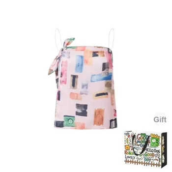 PZHK Camisoles Women's Pink Shopping Bag