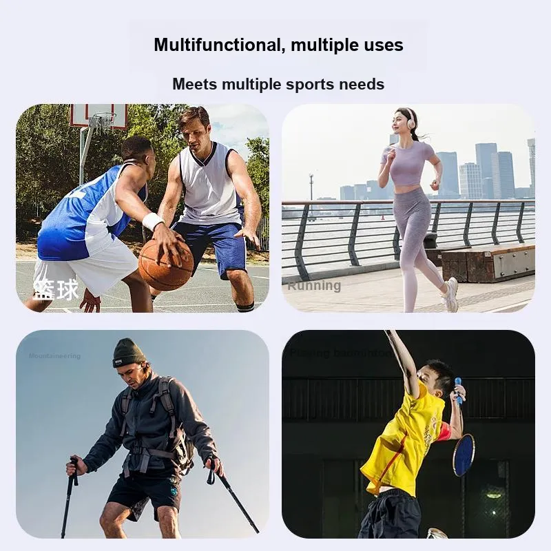 PEAK Sports & Fitness Patella Bands Knee Support With Meniscus Protection Silicone Unisex Basic Protective Equipment-1
