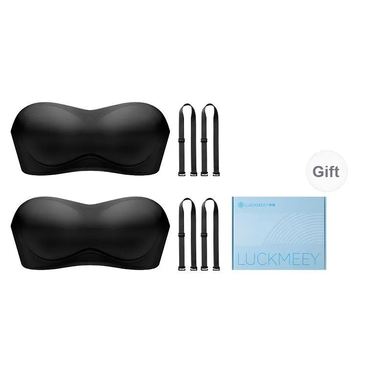 LUCKMEEY Women's Strapless Bras-15
