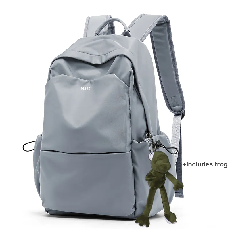 Sisea Fabric Backpack Travel Laptop Bag Regular Unisex Multicolor-153