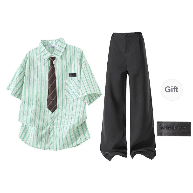 OGEK Shirt Matching Sets Unisex-3