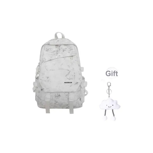 Warrior Нейлон Рюкзак Стандартный Унисекс Белый Черный