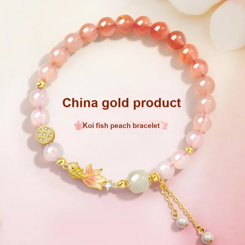 Central Fashion Hetian Jade Bracelets Green Jade Women's-1