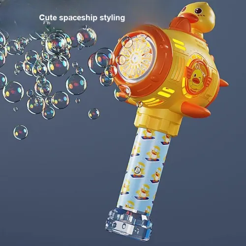 TEMI Ручной Полностью автоматический Космос Корабль Утка Пена Stick Пузырьковые машины