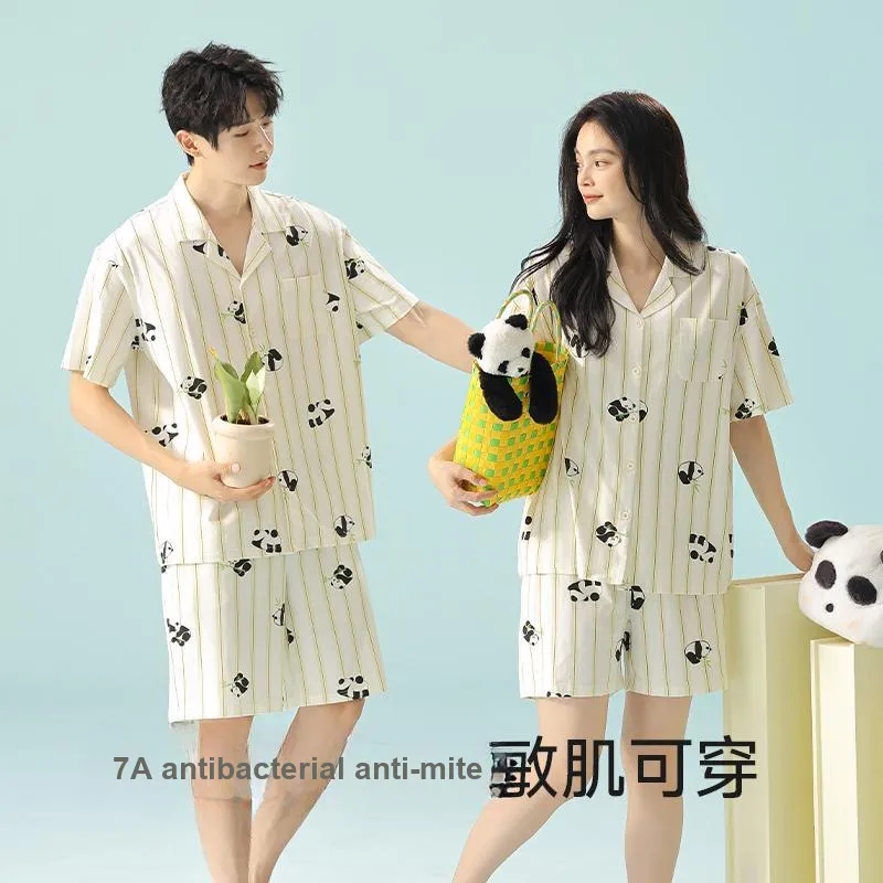 WANANNI Pajama Set Unisex Light Apricot Yellow-5