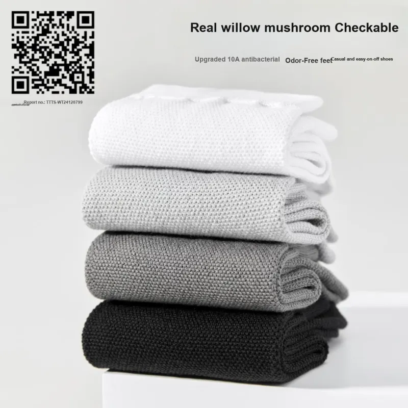 ZEROIN Mid Calf Socks Men's Gift Box Of 6 Doubles-15