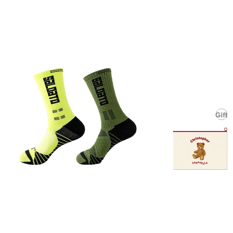 Caramella Basketball Socks Men's Shopping Bag Combo Set-17