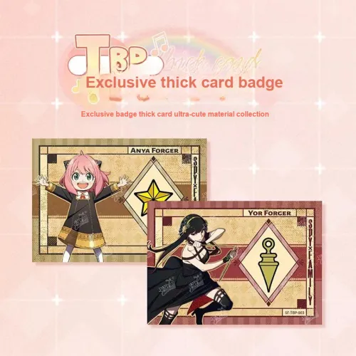 KAYOU Шпион × Семья Owl Special Action Card School Сумка IP Аниме Карточки