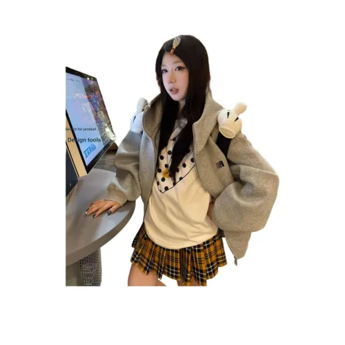 ZXBY Серый Женский Свитшот