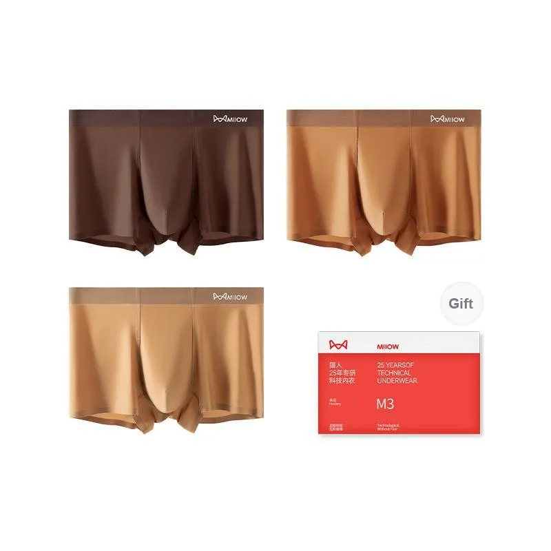 MIIOW Cool One Summer Series Underpants Men's Shopping Bag 3 Pack-5