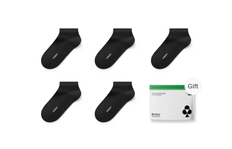 YOUKESHU Socks Gift Box Men's 5 Pack-16