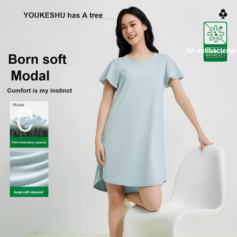 YOUKESHU Nightgown Women's Shopping Bag-12