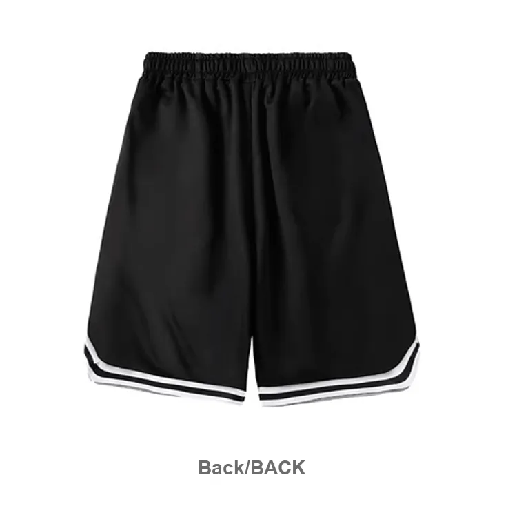 NAXUSTO Casual Shorts Unisex Absolute Black-1