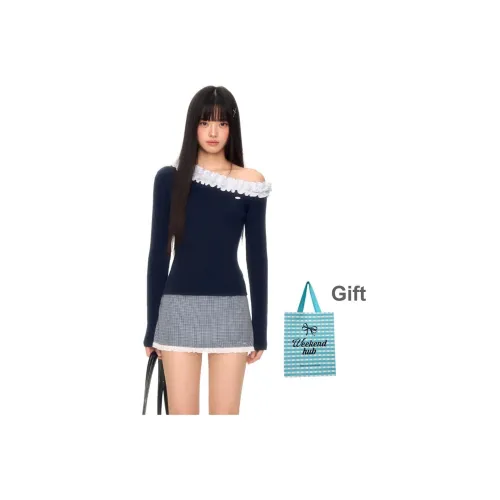 WEEKEND HUB Длинный рукав Трикотаж Женский