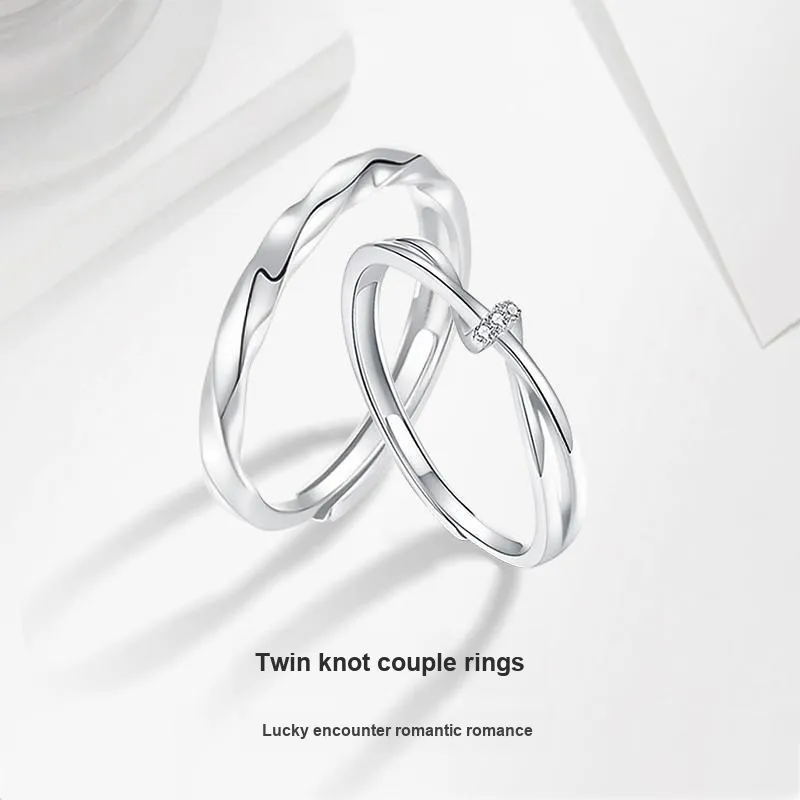 MISS TOOYA S999 Fine Silver Rings Unisex-1