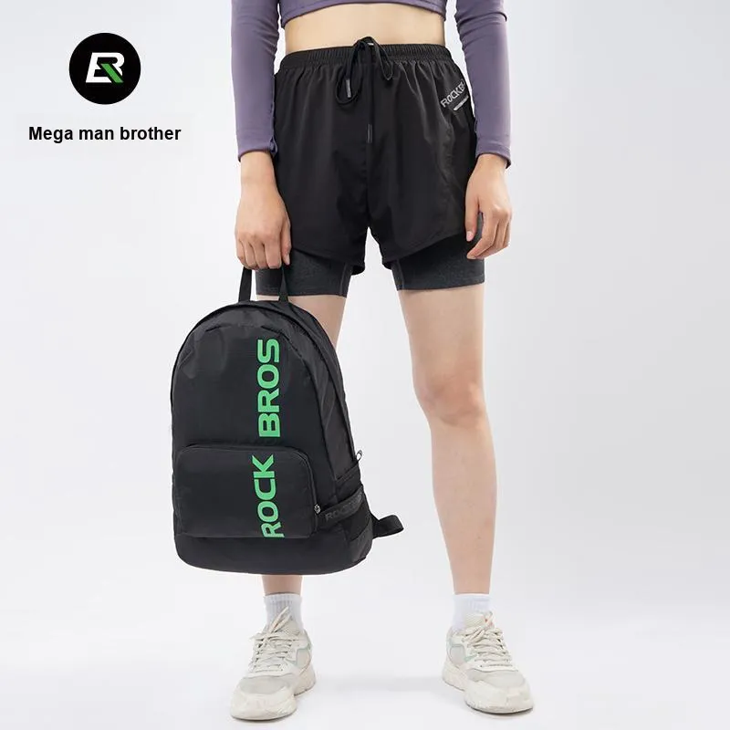ROCKBROS Polyamide Ultra Thin Fabric Backpack Regular Unisex Black-7