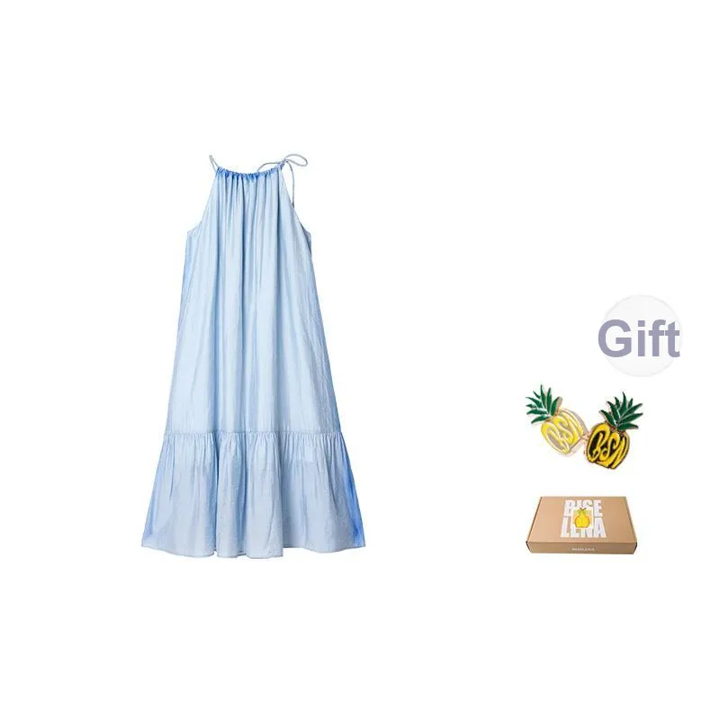Bethine Sleeveless Dress Women's Illusion Blue-7