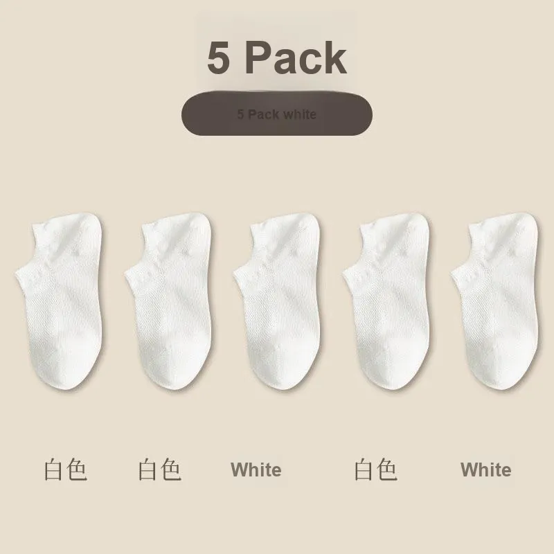 Gentle Welcome Ankle Socks Unisex 5 Pack-2
