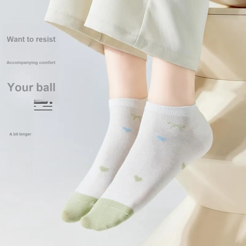 MIIOW Ankle Socks Women's 6 Pack Mixed Color-5