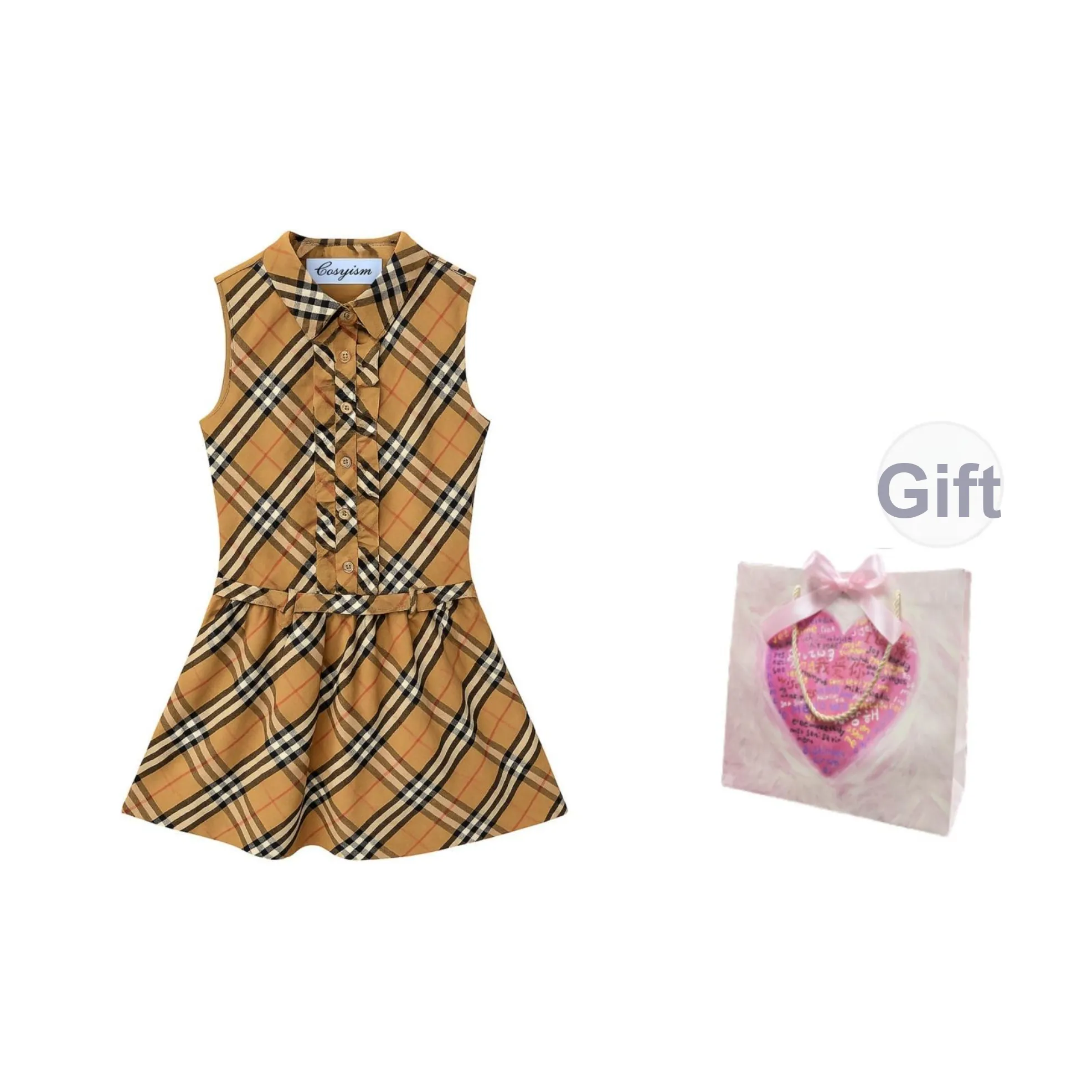 COSYISM Платье без рукавов Женское