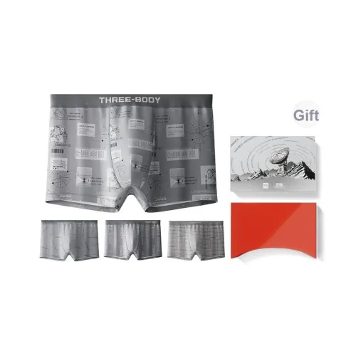 HLA x THREE Тело Трусы Мужские Коробка 4 Пачки