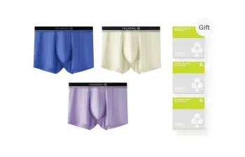 YOUKESHU Underpants Men's Shopping Bag 3 Pack