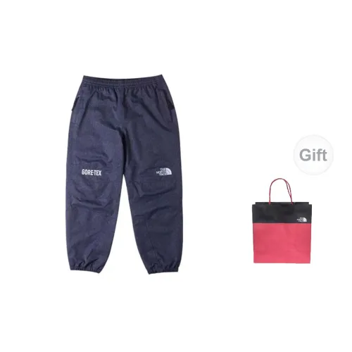 THE NORTH FACE Back In Blue Series Windbreaker Pants Men Blue+Gift Bag