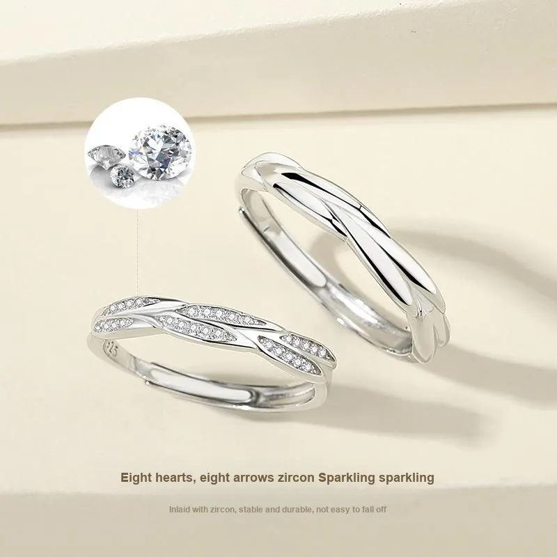 Eclater 925 Sterling Silver Rings Unisex-3