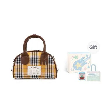 VANWALK PU Dome Bag, Shoulder Bag, Crossbody Bag Regular Women's Coffee/Silver/Pink/Blue/Brown