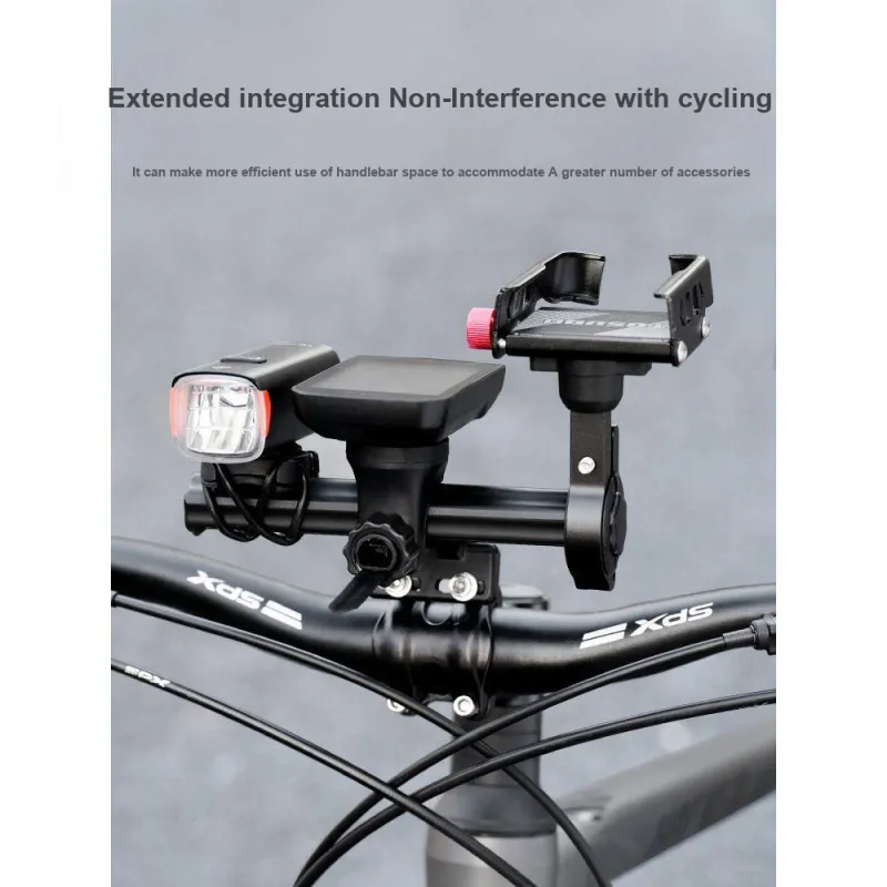 TOSUOD Cycling Multifunction Grip Extension Stands Unisex Aluminum Alloy Material 15*2.5*6cm-4