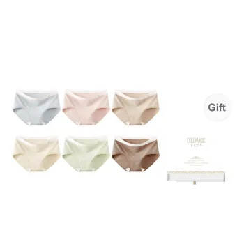 XIA.WA.ZHI.XIU Underpants Women's Shopping Bag 6 Pack