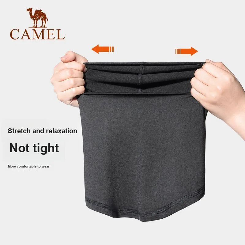 CAMEL Riding Equipment Pullover Mask Unisex Polyester, Elastane Black-4