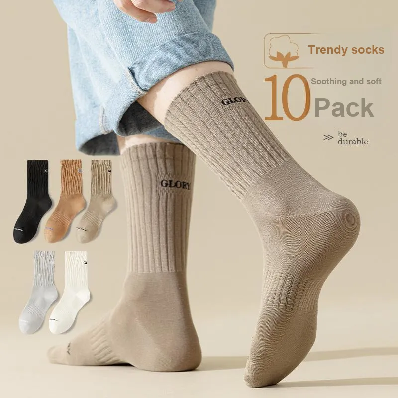 Lan Miao Mid Calf Socks Men's 7 Pack-8
