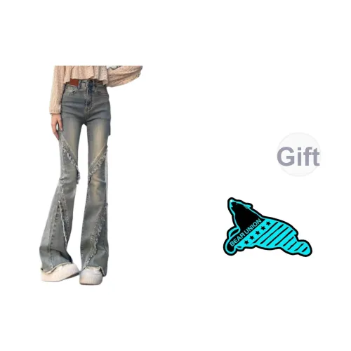 BEAR UNION Винтажные синие женские джинсы