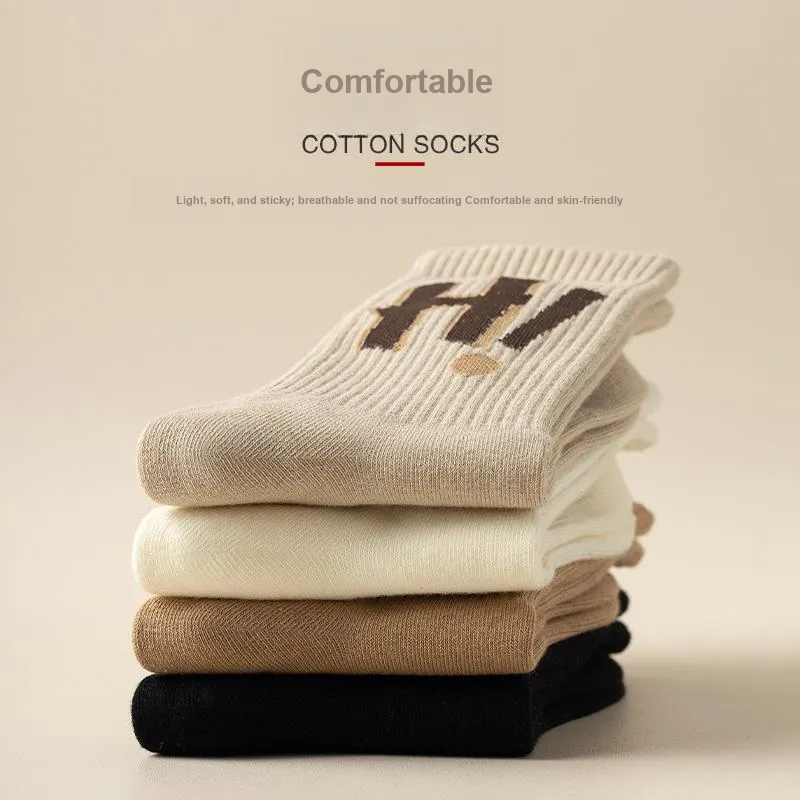 Master Mid Calf Socks Men's Shopping Bag Combo Set-39