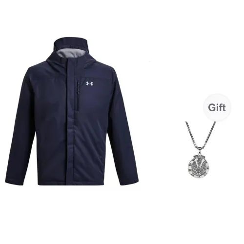 Under Armour Storm Porter 3-In-1 2.0 Jackets Coats Men's Navy Blue Comes With Necklace