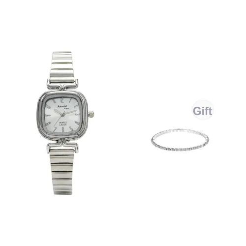 LANDU Кварцевый механизм сплав ремешок женские часы золотой циферблат