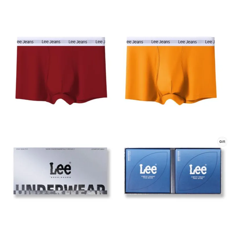 Lee Underpants Men's Combo Set Box+Shopping Bag-99