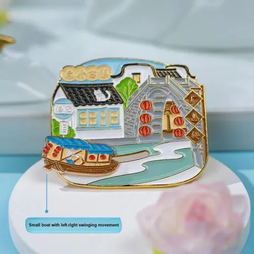 momicafe Nantong Ancient Town Collection Металлические магниты с аниме-тематикой