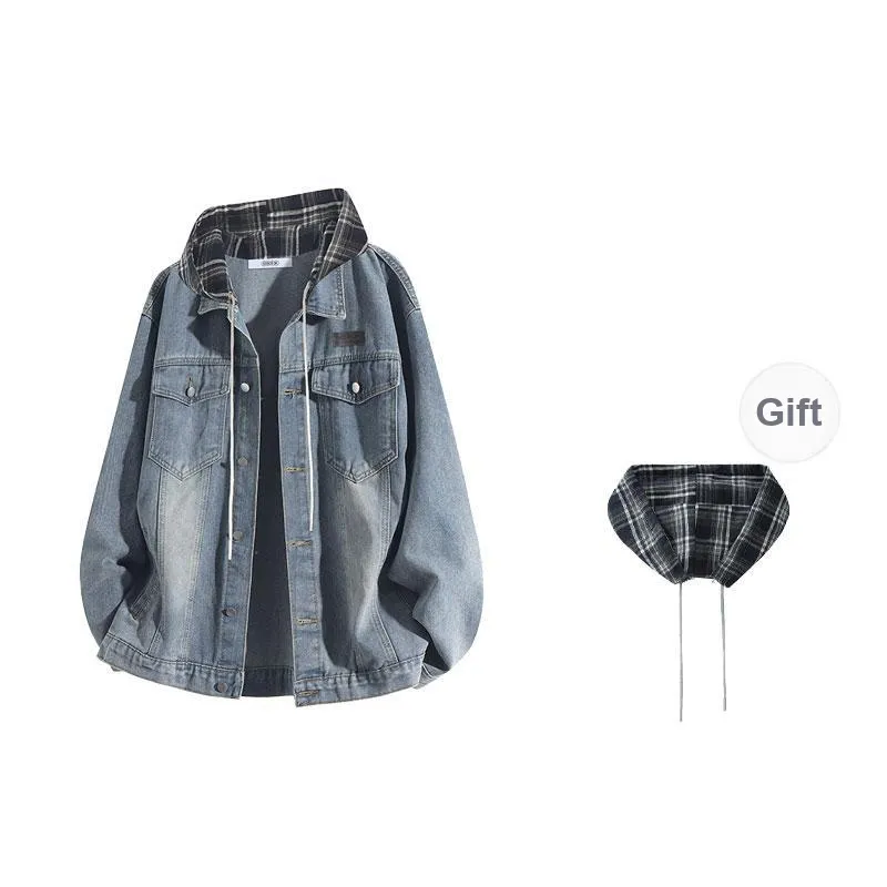 OGEK Denim Jacket Unisex Washed Yellow Mud-2