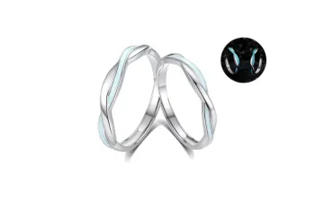 WANLIACC S999 Fine Silver Rings Unisex