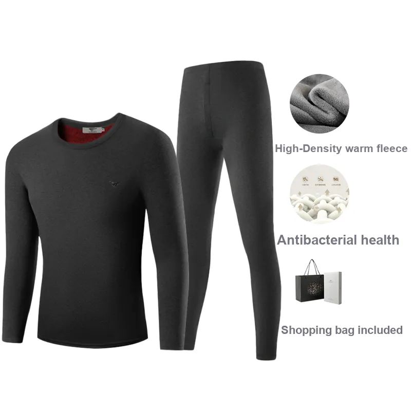 SEPTWOLVES Men Thermal Sets-5
