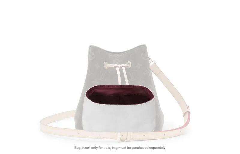 Lan Bao Fan Cow Leather DuPont Paper Bag Accessory Bag Strap Bag Insert Unisex White/Gold-23