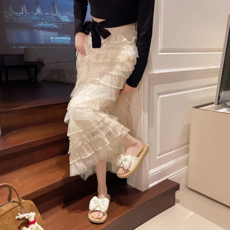 AJPAP Rhinestone Slide Slippers Women's-3