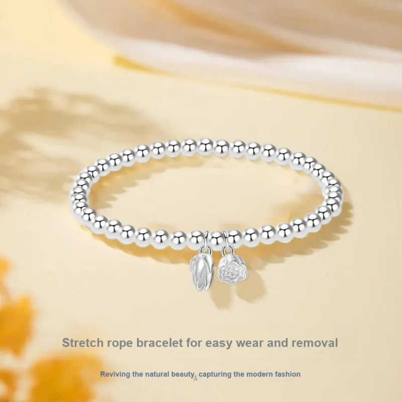 NUSQ Sterling Silver Bracelets Women's-7