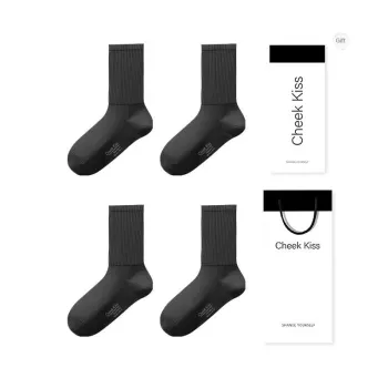 Cheekkiss Socks Gift Box Men's 4 Pack Black