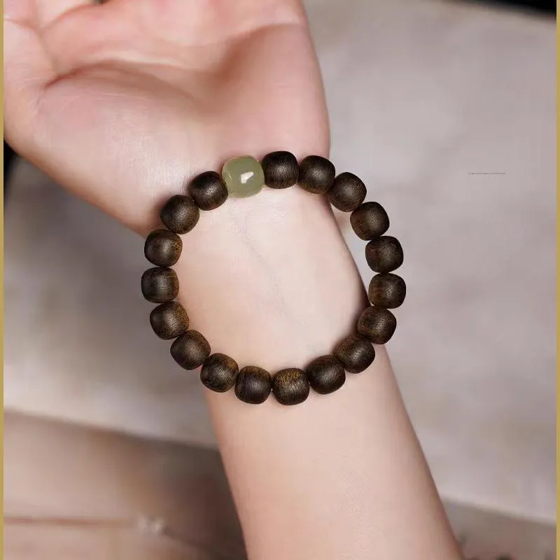YIZHILIN Fragrance Agarwood Bracelets Unisex-5