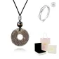 Amber-Chinese Auspicious Animal Peaceful Buckle Necklace[[Civokivo Brand Luxury Box]]